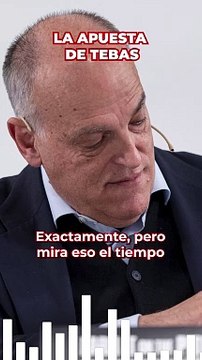 El órdago de Tebas si finalmente se jugara la Superliga