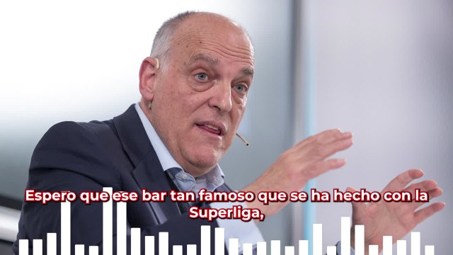 Tebas considera incomprensible que la retransmisión de la Superliga sea gratisTebas considera incomprensible que la retransmisión de la Superliga sea gratis