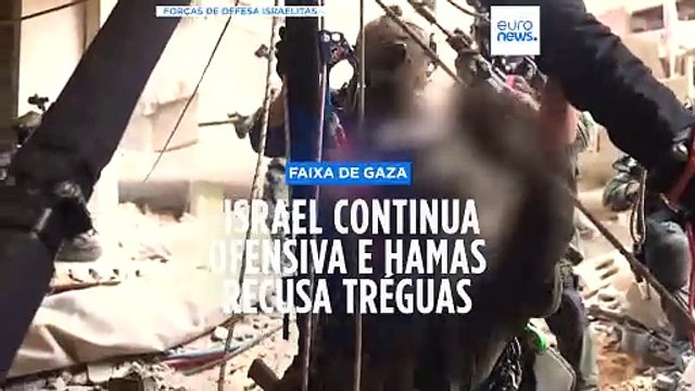 OMS pede ajuda para civis em Gaza: Estamos a lidar com pessoas famintas