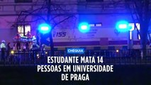 Estudante abre fogo e mata 14 pessoas em universidade de Praga