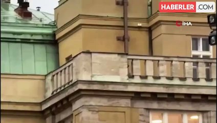 Çekya'daki üniversite saldırısına ait yeni görüntüler ortaya çıktı