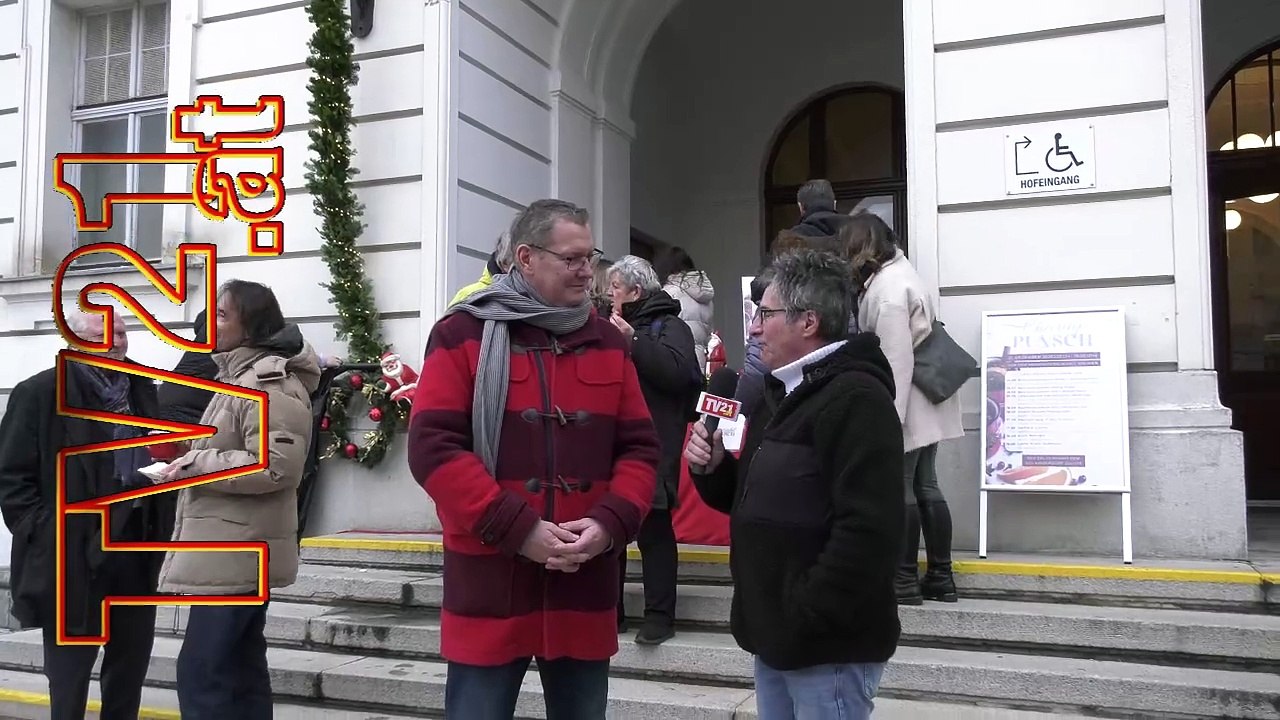 Charity Punsch vor dem Amtshaus Floridsdorf