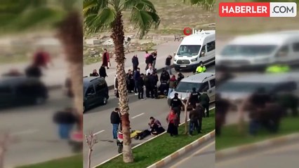 Nusaybin'de motosiklet sürücüsü 13 yaşındaki çocuğa çarptı: 2 yaralı