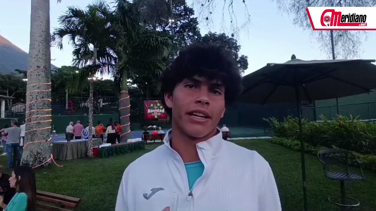 ¡Ignacio Parisca una de las principales promesas del tenis venezolano avanza a la categoría Masters del circuito ATP!