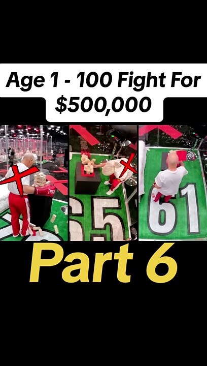 Age 1 - 100 Fight For $500,000  #mrbeastchallenge #mrbeastgaming #mrbeastfans #mrbeastonenglish #mrbeast #mrbeastbest #mrbeastmoments #mrbeastUSA #rest #fight #survive #money