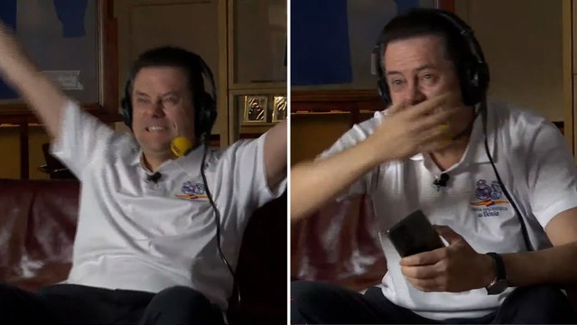 La reacción de Roncero al gol de Lucas Vázquez en el Alavés vs. Real Madrid