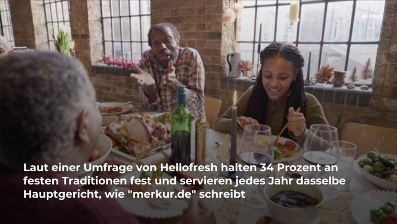 Umfrage zeigt: Das essen die Deutschen zu Weihnachten am liebsten