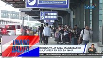 Mga uuwi sa probinsya at mga magpapasko sa Metro Manila, dagsa pa rin sa NAIA | UB