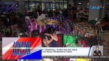 Manila Northport Terminal, puno na ng mga pasaherong uuwi sa mga probinsya para sa holidays | UB