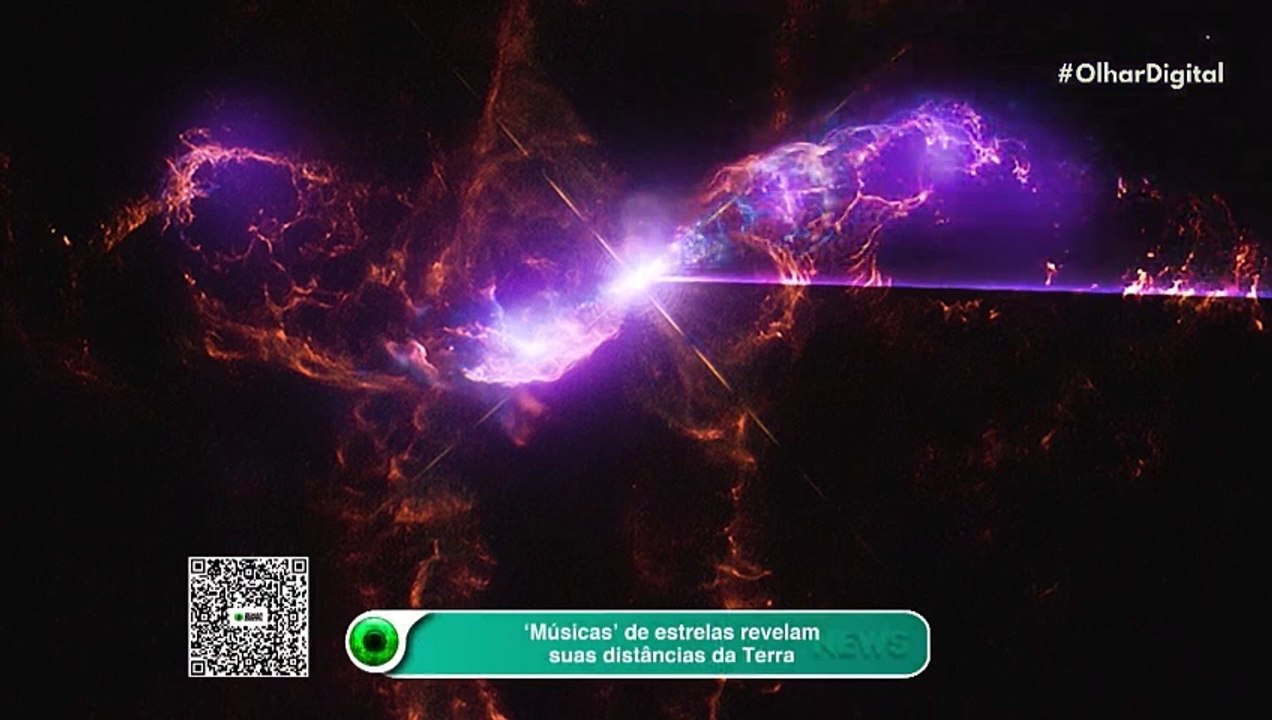 ‘Músicas’ de estrelas revelam suas distâncias da Terra