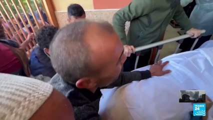 Colapsa la morgue del hospital Nasser, principal centro médico de Khan Younis