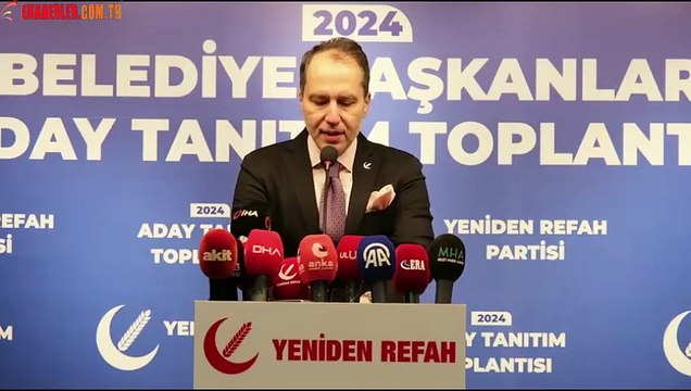 Yeniden Refah Partisi Kocaeli Büyükşehir Belediye Başkanı Aday Tanıtımı