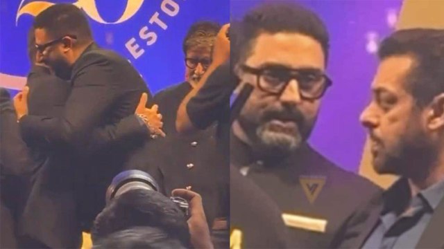 Salman Khan की Party में जब Abhishek Bachchan और Amitabh से हुई मुलाकात...Viral हुआ Video |FilmiBeat