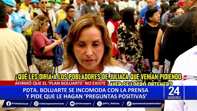 Dina Boluarte exhorta a Vladimir Cerrón a entregarse: Que se ponga a derecho