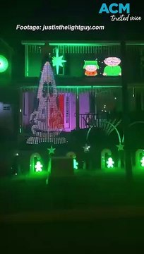 South Park Christmas lights house goes viral