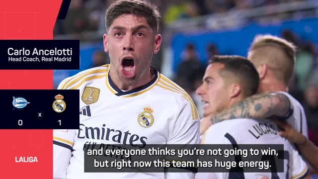 Real's huge energy saw them home with 10 v Alaves says Ancelotti