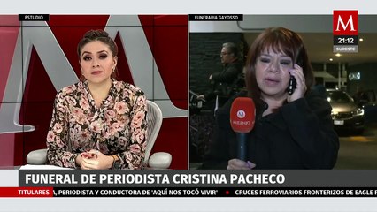 Se lleva a cabo el funeral de Cristina Pacheco en la Ciudad de México
