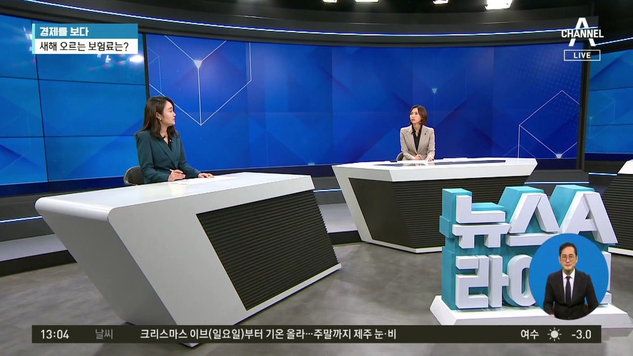 [경제를 보다]새해 오르는 보험료는?…자동차 내리고, 실손 오르고