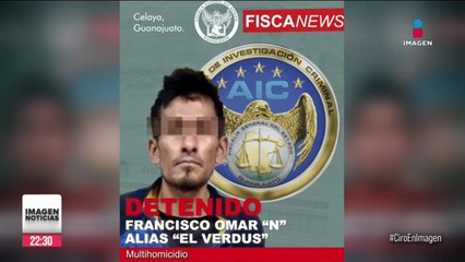 Detienen al “Verdus”, uno de los presuntos asesinos de cinco estudiantes en Celaya