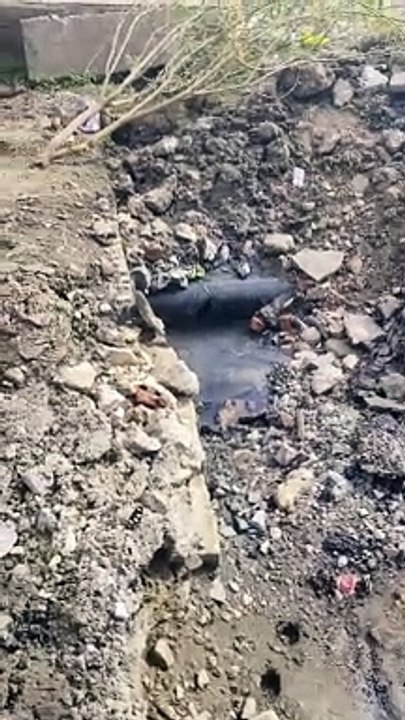 Forget about digging drain, trouble for drivers