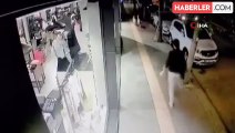 Ankara'da başıboş köpeğin saldırısına uğrayan genç kamerada