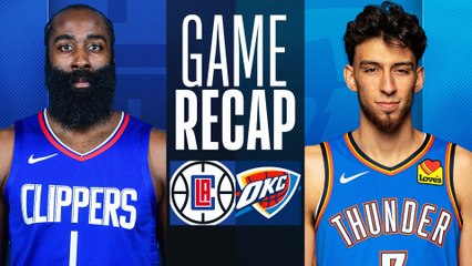 Thunder Dominate Clippers 134-115 | Shai Gilgeous-Alexander Shines with 31 Points 🏀