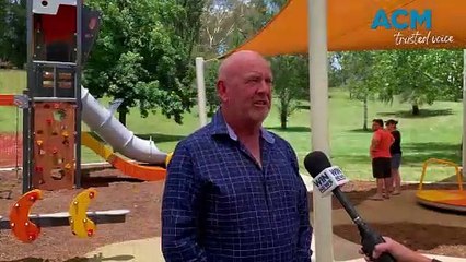 The new playground at Lake Canobolas