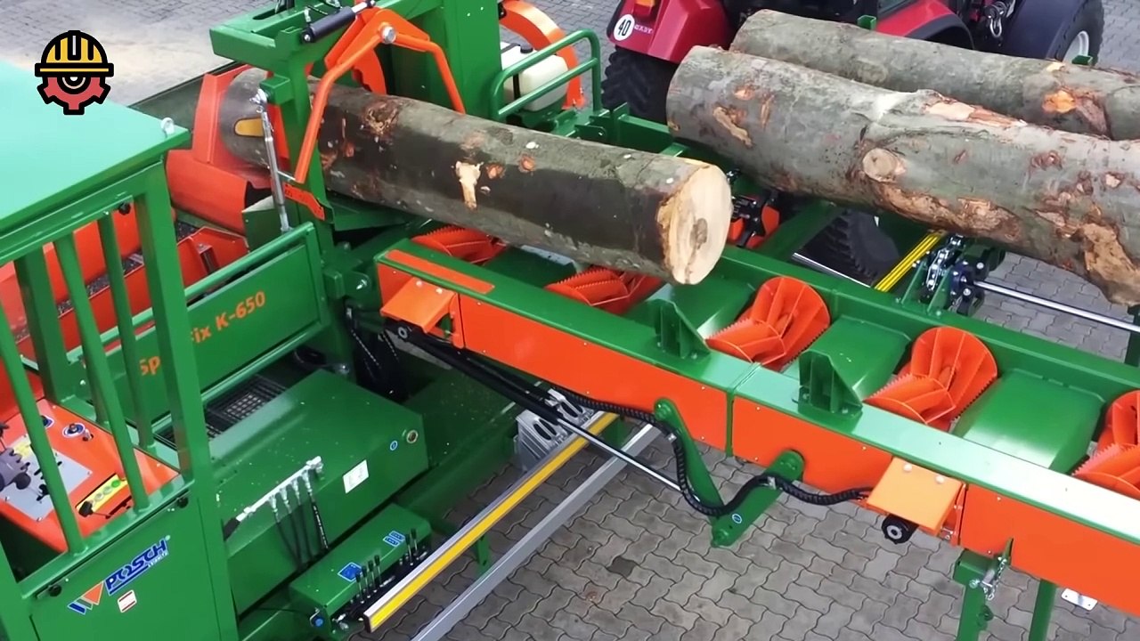 Amazing Fastest Automatic Firewood Processing Machines, Powerful Wood ...