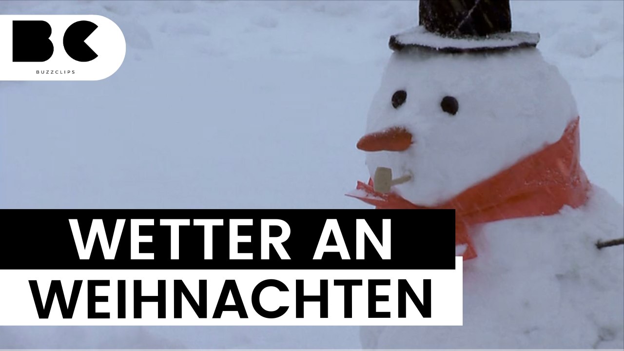 So wird das Wetter an Weihnachten