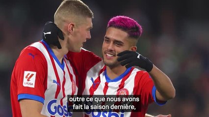 Gérone - Michel : “Nous avons réalisé une première moitié de saison incroyable”