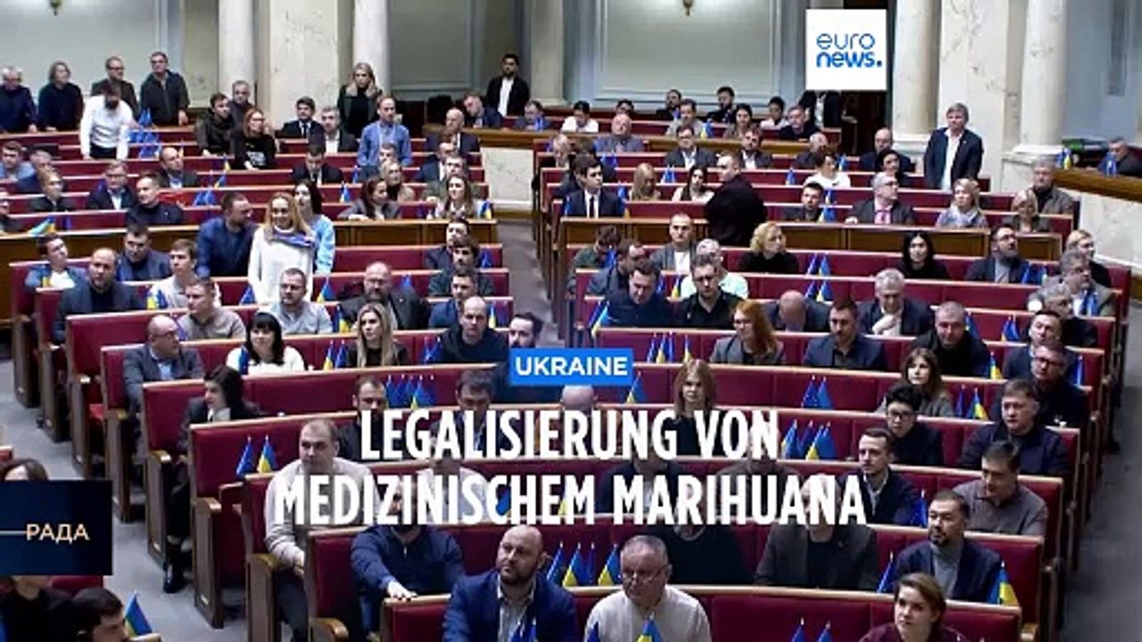 Ukraine erlaubt Marihuana zur Linderung der Kriegsfolgen
