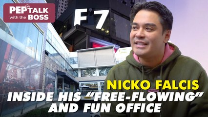 When "F" stands for "Fun" in Nicko Falcis's F'7 office  | PEP Talk With The Boss