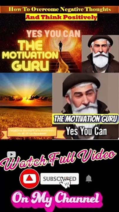 Overcoming Negative Thoughts #inspiration #personaldevelopment #motivationalvideo