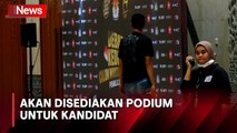 Melihat Persiapan Jelang Debat Cawapres, Akan Disediakan Podium untuk Kandidat