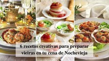 6 recetas creativas para preparar vieiras en tu cena de Nochevieja