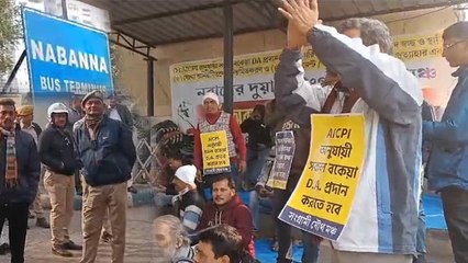 শেষরক্ষা হল না রাজ্যের! আদালতের অনুমতিতেই নবান্নের সামনে ধর্না ডিএ আন্দোলনকারীদের