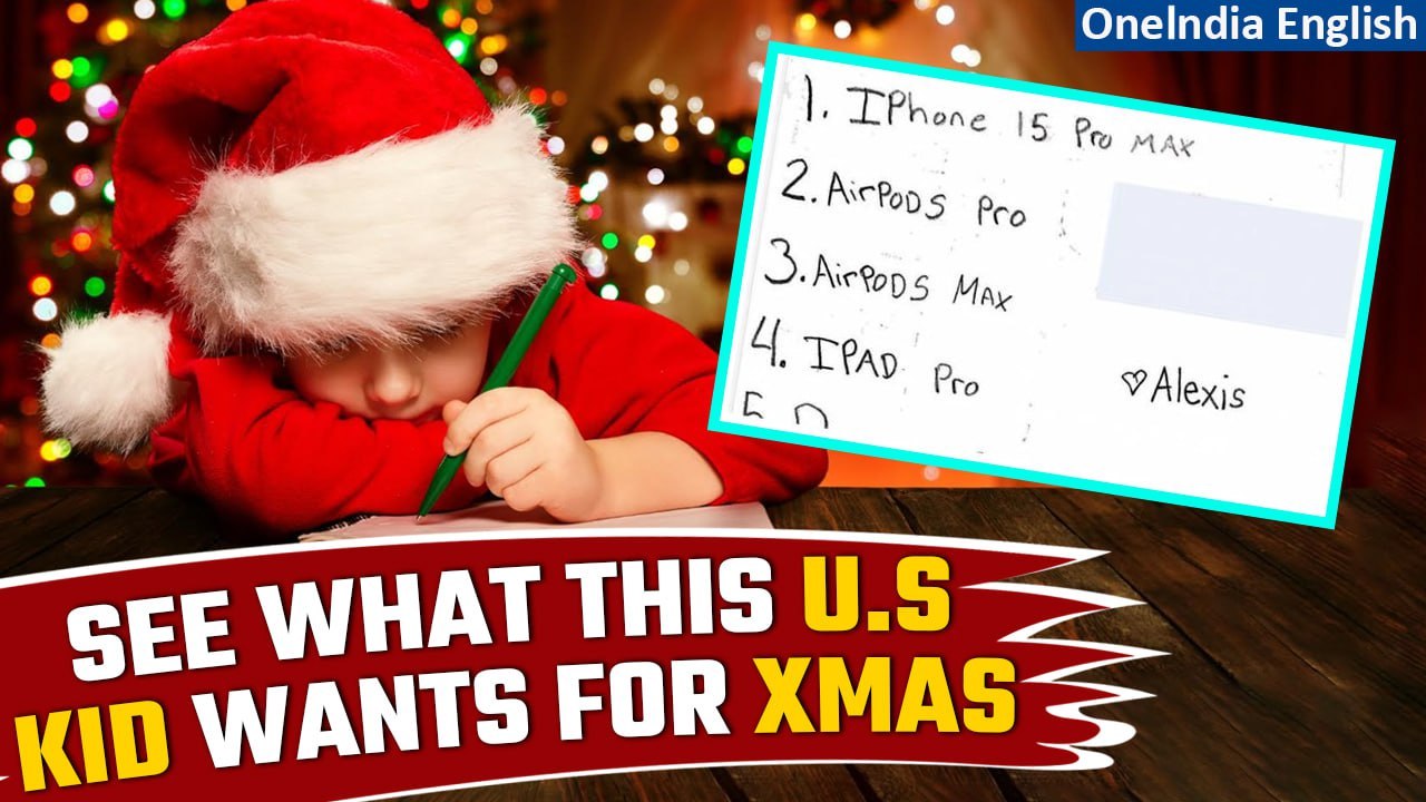 U.S. News: Controversial Luxury Christmas Wishlist Sparks Debate! | Oneindia News
