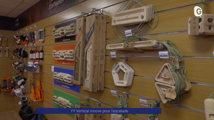 Reportage - YY Vertical innove pour l’escalade