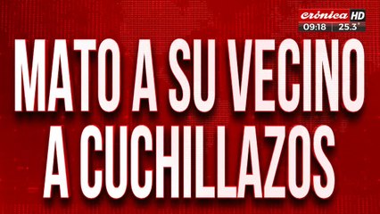 Discutió con su vecino y lo mató a cuchillazos: familiares enfurecidos quisieron lincharlo