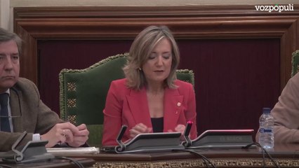 Cristina Ibarrola (UPN): "Pedro Sánchez, como Judas Iscariote, vende Pamplona por seis votos de Bildu"