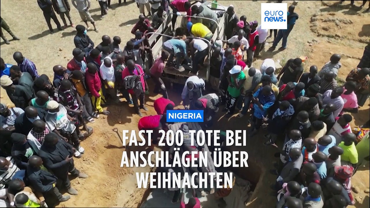 Fast 200 Tote bei Angriffen über Weihnachten auf Dörfer in Zentralnigeria