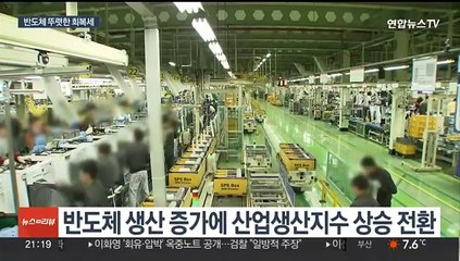 반도체 생산 큰 폭 증가…반도체 경기 회복 '기대'