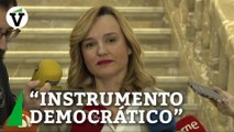 Pilar Alegría afirma que la moción de censura en Pamplona es un 