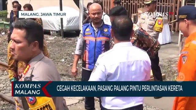 Cegah Kecelakaan, Pasang Palang Pintu Perlintasan Kereta Api