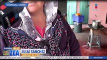 Pobladores de las zonas altas de Ixtapaluca resienten las bajas temperaturas
