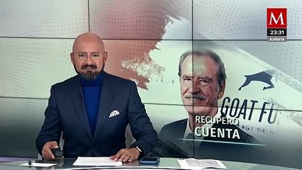 Vicente Fox regresa a X, antes Twitter, tras un mes de suspensión