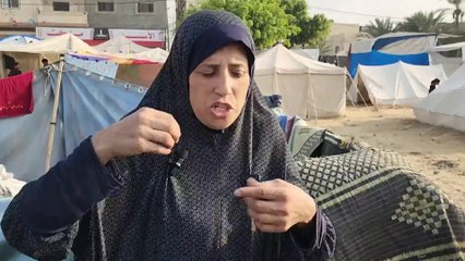 "شفنا الأشلاء".. نازحة فلسطينية تروي جانبا من الظروف المأساوية التي تواجههم جراء التصعيد الإسرائيلي وقلة المساعدات وانعدام الأمن  #فلسطين  #غزة #العربية