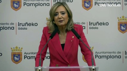 Ibarrola (UPN), tras perder la alcaldía de Pamplona: "Nunca sería alcaldesa con los votos de EH Bildu. Prefiero fregar escaleras"