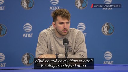 Doncic asume la culpa: "Fallé muchos tiros buenos"