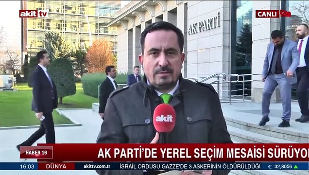 AK Parti'de yerel seçim mesaisi sürüyor